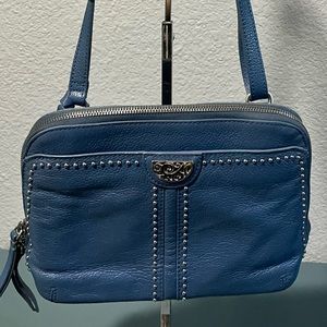Brighton Jojo Domed Organizer Leather Crossbody